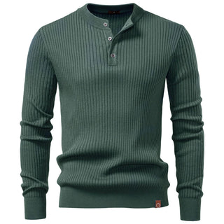 Paul | Lässiges Winter-Poloshirt mit Knöpfen