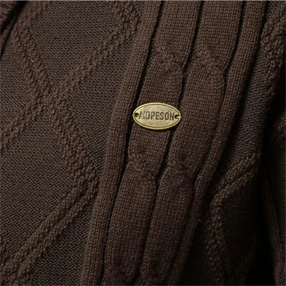 Waldemar | Herren-Cardigan mit Knopfleiste