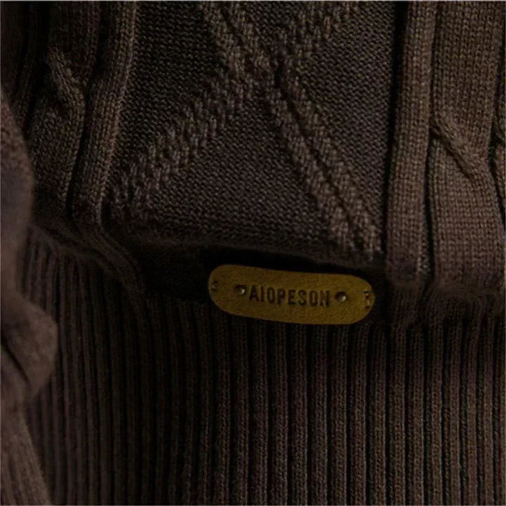 Waldemar | Herren-Cardigan mit Knopfleiste