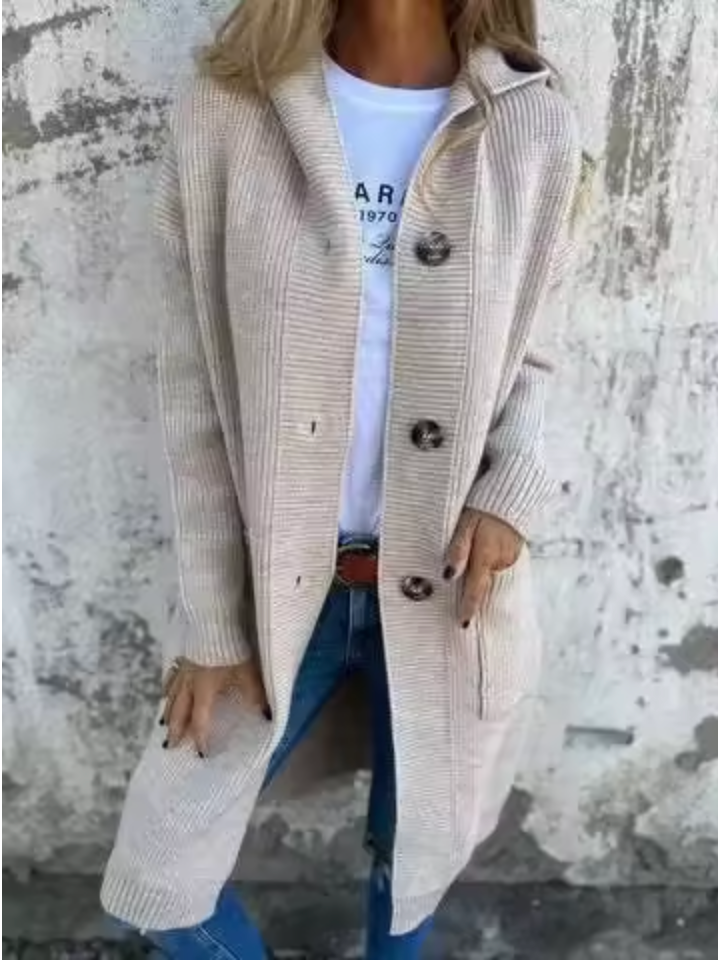 Giselle | Langer, warmer Cardigan