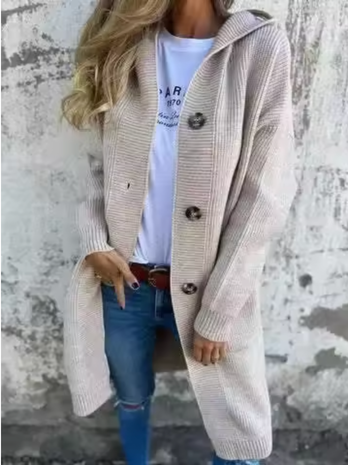 Giselle | Langer, warmer Cardigan