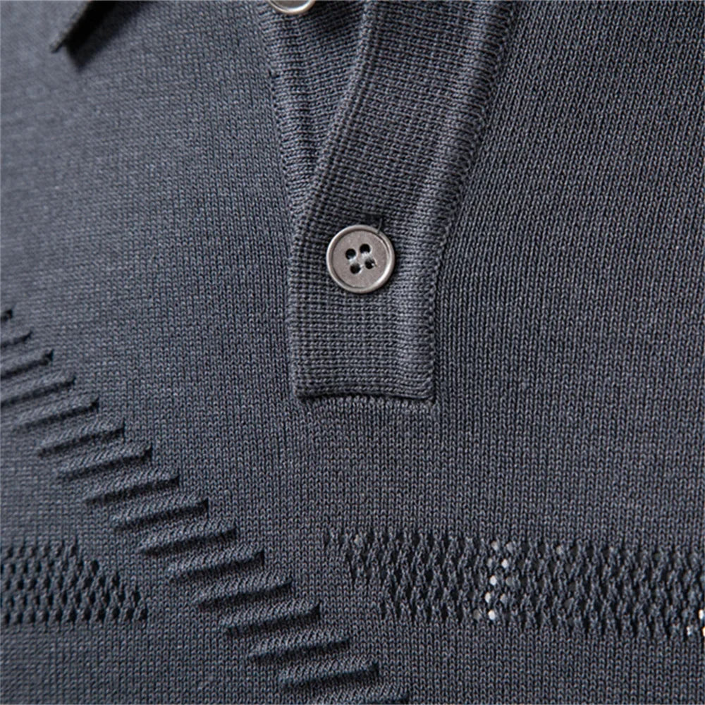 Benno | Lässiges Winter-Poloshirt