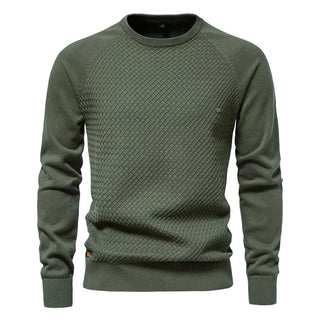 Kurt | Klassischer Strickpullover mit Rautenmuster