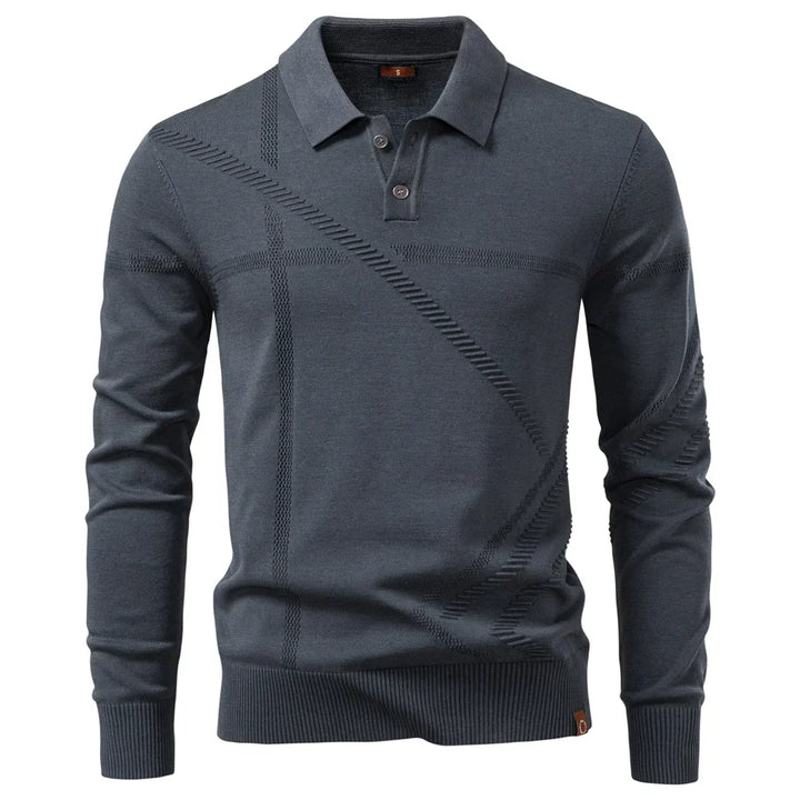 Benno | Lässiges Winter-Poloshirt