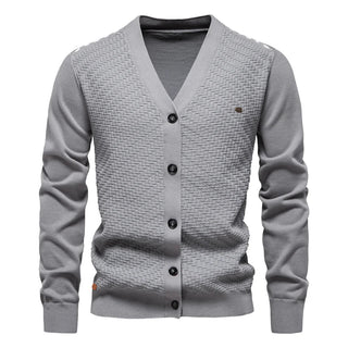 Schneider | Warmer Herren-Cardigan mit V-Ausschnitt