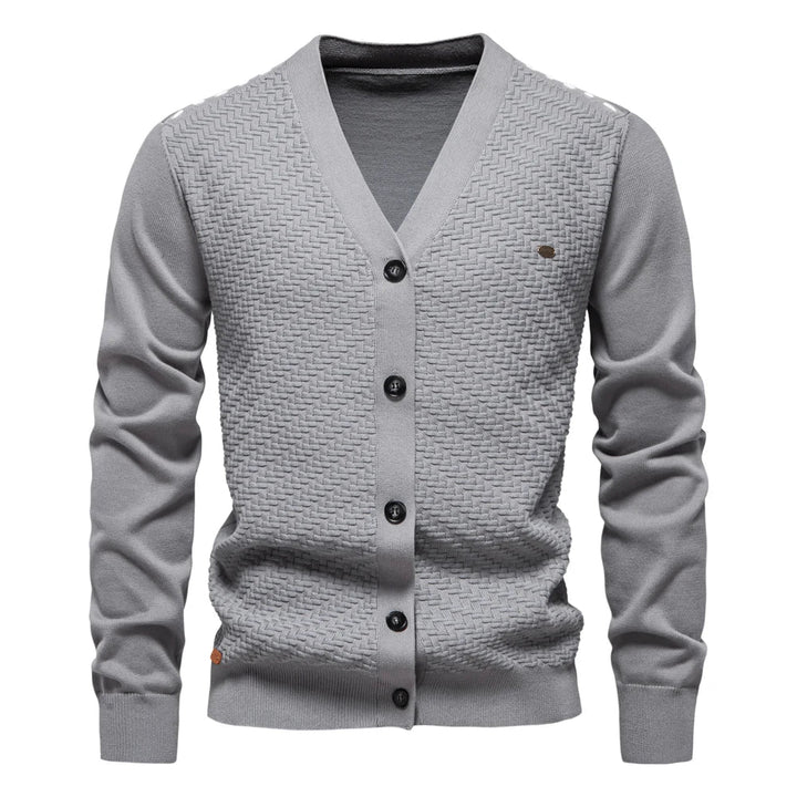 Schneider | Warmer Herren-Cardigan mit V-Ausschnitt