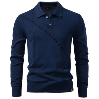 Benno | Lässiges Winter-Poloshirt
