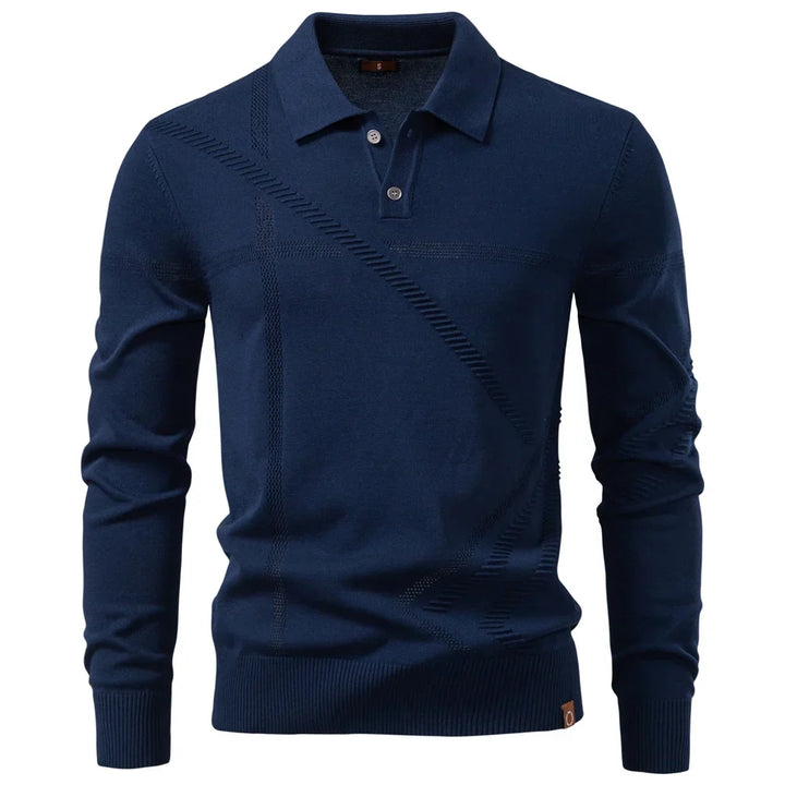 Benno | Lässiges Winter-Poloshirt