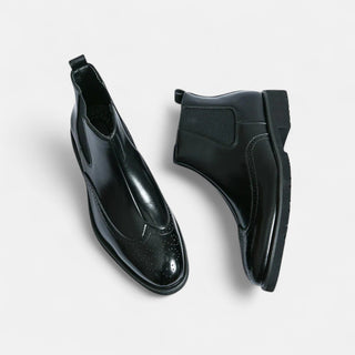 Leon | Stilvolle Chelsea-Stiefel aus Kunstleder