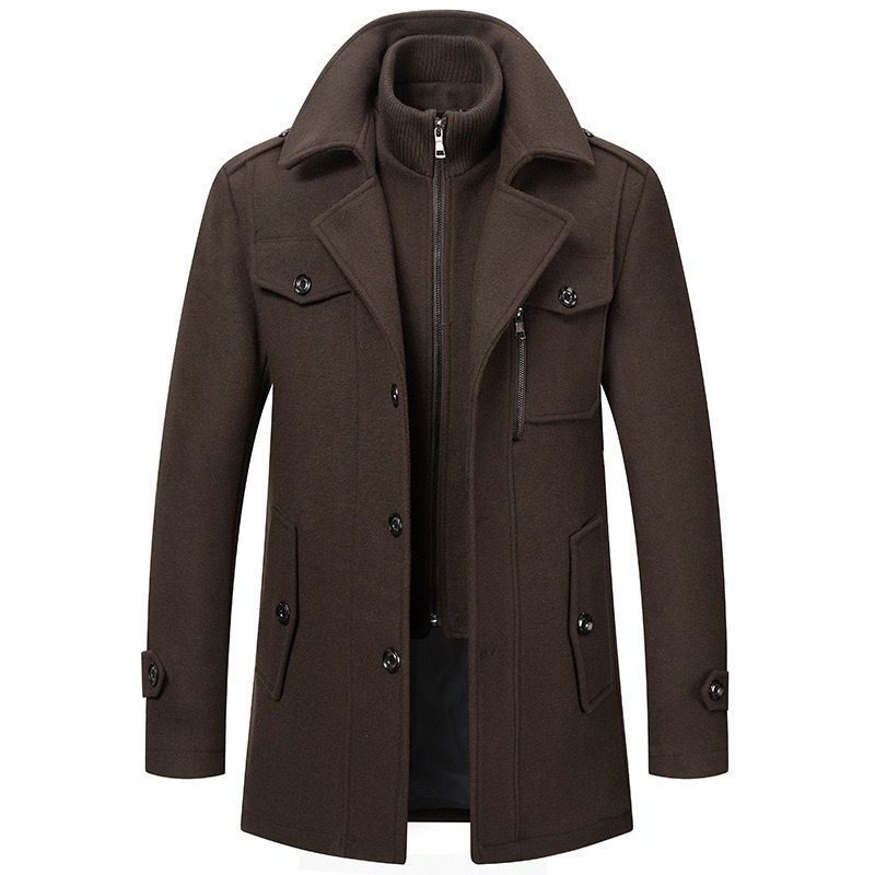 Reinhard | Eleganter Wintermantel aus Wolle