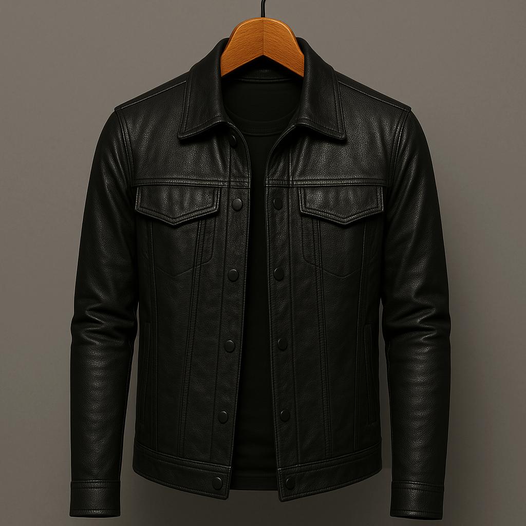CAMDEN | Jacke in Lederoptik