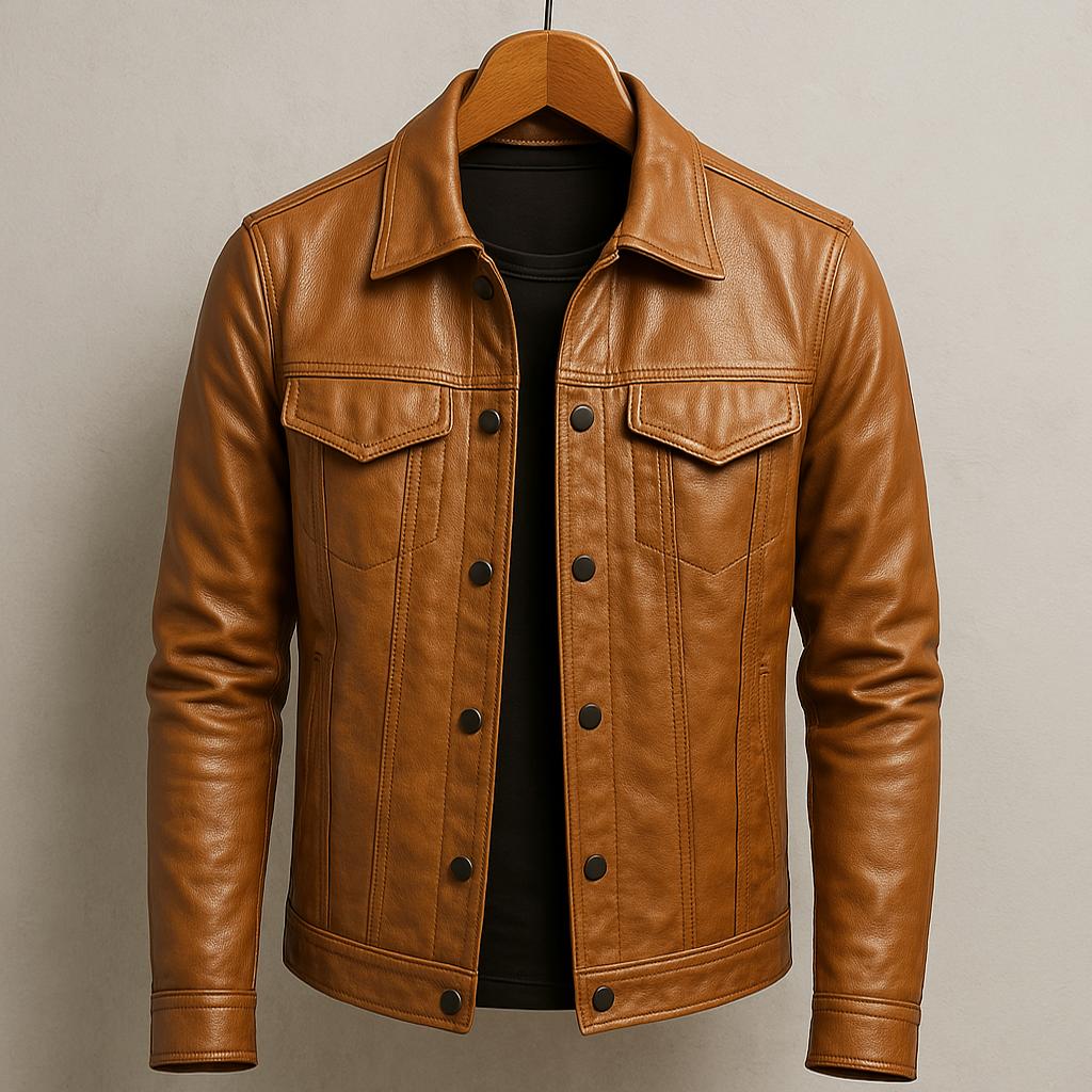 CAMDEN | Jacke in Lederoptik