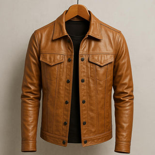 CAMDEN | Jacke in Lederoptik