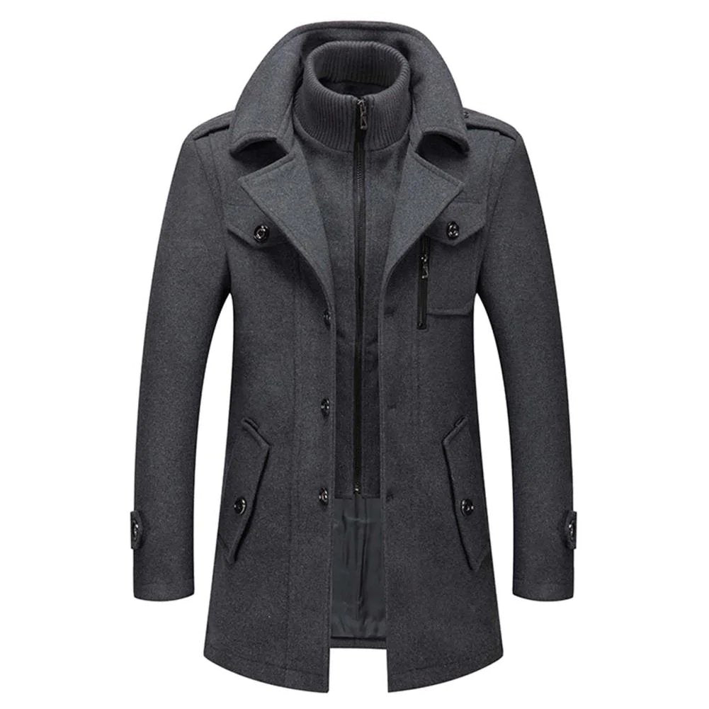 Reinhard | Eleganter Wintermantel aus Wolle
