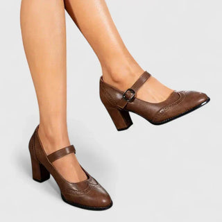 Felia | Riemenschuhe mit Blockabsatz
