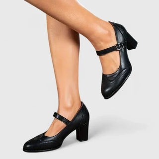 Felia | Riemenschuhe mit Blockabsatz