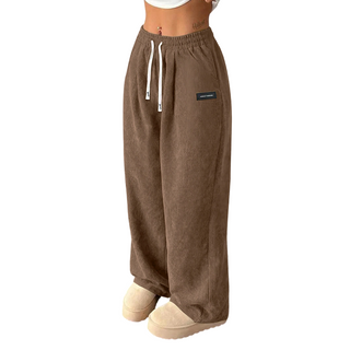 Hanna | Cordhose mit weitem Bein und Kordelzug