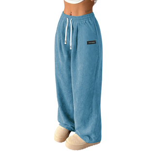 Hanna | Cordhose mit weitem Bein und Kordelzug